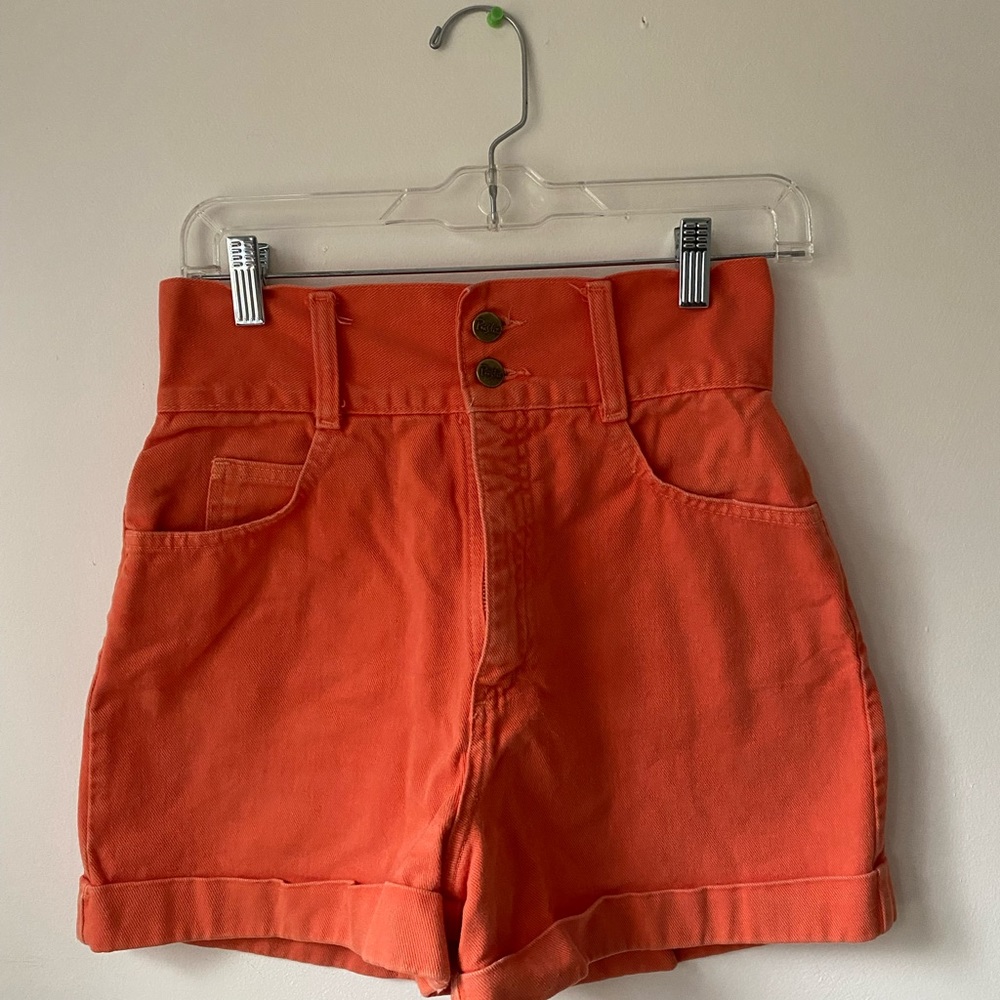 Carpenter High-Waisted Shorts